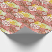 Papier Cadeau Floral pattern 2 (Coin)