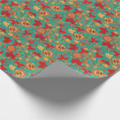 Papier Cadeau Floral pattern 2 (Coin)
