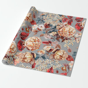 Papier Cadeau Floral sans couture motif, arrière - plan Art nouv