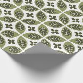 Papier Cadeau Floral seamless pattern design. Scandinavian style (Coin)