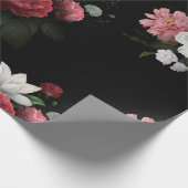Papier Cadeau Floral Vintage (Coin)