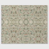 Papier Cadeau Floral William Morris Motif Medway. (Plat)