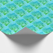 Papier Cadeau Floral Wrapping Paper (Coin)