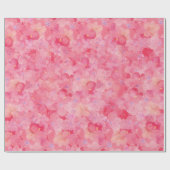 Papier Cadeau Flore aquarelle (Plat)