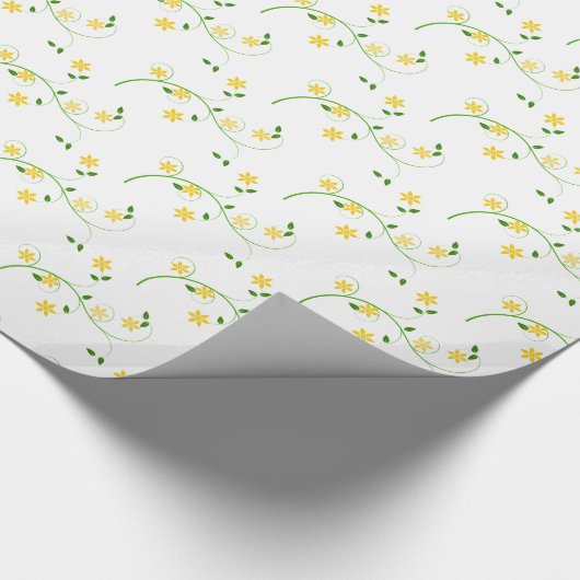 Papier Cadeau Flore et Fleurs (Coin)