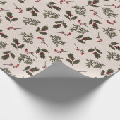 Papier Cadeau Flore festive (Coin)