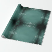 Papier Cadeau Flore foncé (Déroulé)