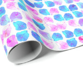 Papier Cadeau Flore psychédélique (Coin rond)