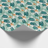 Papier Cadeau Flore tropicale : Flore Design sans joint (Coin)