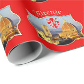 Papier Cadeau Florence - Santa Maria del Fiore (Coin rond)