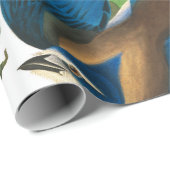 Papier Cadeau Florida Jay par John James Audubon (Coin rond)