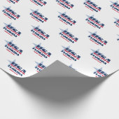 Papier Cadeau Florida Stars et Stripes State (Coin)