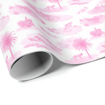 Florida Toile (Pink) 