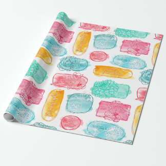 Papier Cadeau Floriographie