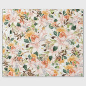 Papier Cadeau Flower (Plat)