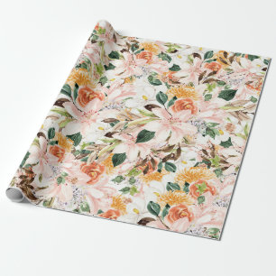 Papier Cadeau Flower