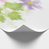 Papier Cadeau Flower mosaic (Coin)