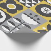 Papier Cadeau Flower seamless pattern design. Scandinavian style (Coin)