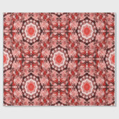 Papier Cadeau Flower Terracotta..... (Plat)