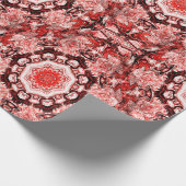 Papier Cadeau Flower Terracotta..... (Coin)