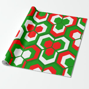 Papier Cadeau Flowers d'Hexagon
