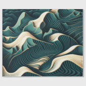 Papier Cadeau Flowing harmony (Plat)