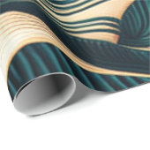 Papier Cadeau Flowing harmony (Coin rond)