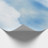 Papier Cadeau Fluffy White Clouds (Coin)