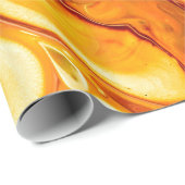 Papier Cadeau Fluid Art pour Abstrait (Coin rond)