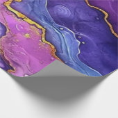 Papier Cadeau fluid colors (Coin)