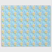 Papier Cadeau Flûte Jouer Egghead (Plat)