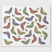 Papier Cadeau Flutterbys (Plat)