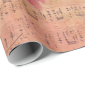 Papier Cadeau Flux de papier arrière - plan texture (Coin rond)