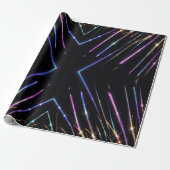Papier Cadeau Flux de validation multicolores (Déroulé)