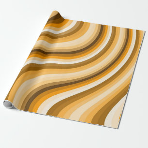 Papier Cadeau Flux d'or
