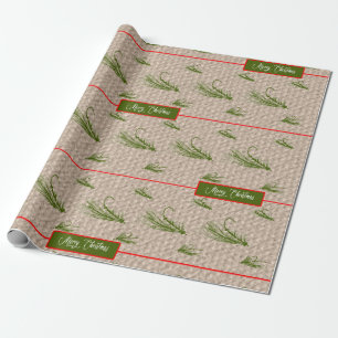 Papier Cadeau Fly Fishing Noël