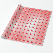 Papier Cadeau Flying Hearts Tilt (Déroulé)