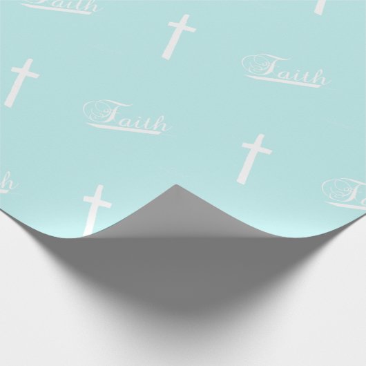 Papier Cadeau Foi avec croix (Coin)