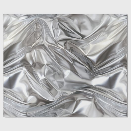 Papier Cadeau Foil Crinkle Pattern (Plat)