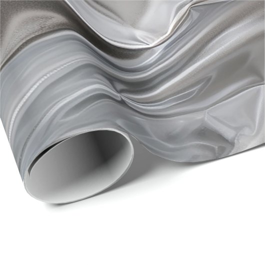 Papier Cadeau Foil Crinkle Pattern (Coin rond)