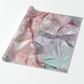 Papier Cadeau Foil Crinkle Pattern (Déroulé)