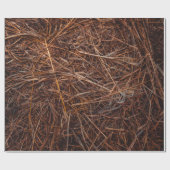 Papier Cadeau foin Brown (Plat)