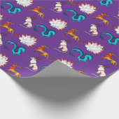 Papier Cadeau Folklore d'Asie de l'Est (Coin)