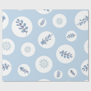 Papier Cadeau Fond à motif de flocon de neige niais textures