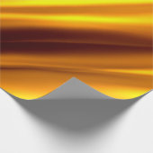 Papier Cadeau Fond abstrait ondulant or (Coin)