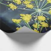 Papier Cadeau Fond d'aquarelle noir grand (Coin)