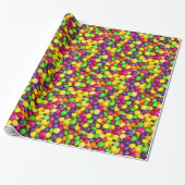 Papier Cadeau Fond de bonbons (Déroulé)