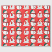 Papier Cadeau Fond d'écran de Noël festif (Plat)