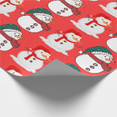Papier Cadeau Fond d'écran de Noël festif (Coin)