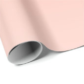 Papier Cadeau Fond dégradé rose et pêche (Coin rond)